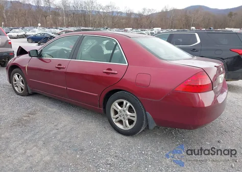 2006 Honda Accord 2.4 Ex from USA, damaged, VIN 1HGCM567X6A013863